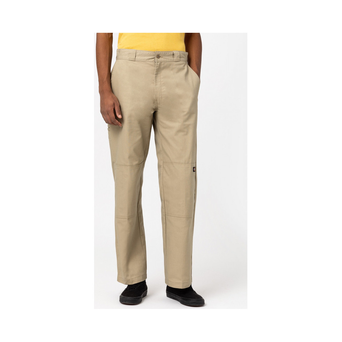 textil Hombre Pantalones Dickies Valley grande double knee Beige