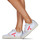 Zapatos Mujer Zapatillas bajas OTA SANSAHO Blanco / Rosa / Fluo