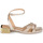 Zapatos Mujer Sandalias Gioseppo LINHARES Oro / Cognac