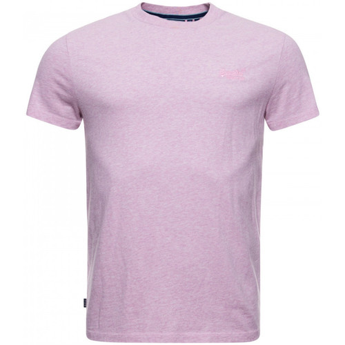 textil Hombre Tops y Camisetas Superdry Vintage logo emb Rosa