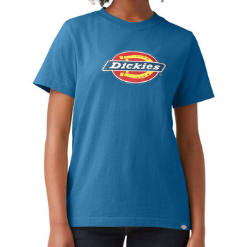 textil Mujer Camisetas manga corta Dickies  Azul