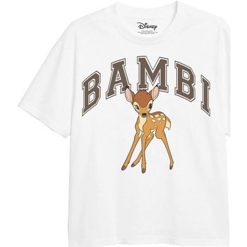 textil Niña Camisetas manga larga Bambi  Blanco