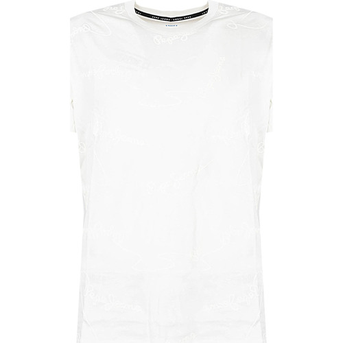 textil Hombre Camisetas manga corta Pepe jeans PM508544 | Saschate Blanco