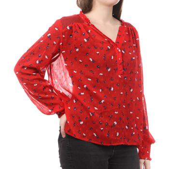 textil Mujer Camisetas manga larga Teddy Smith  Rojo