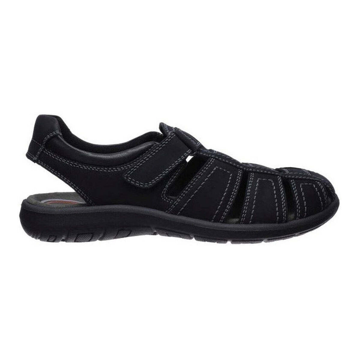 Zapatos Hombre Sandalias de deporte Salamander  Negro