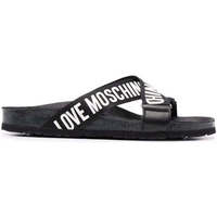 Zapatos Mujer Zuecos (Mules) Love Moschino  Negro