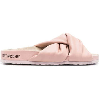 Zapatos Mujer Zuecos (Mules) Love Moschino  Beige
