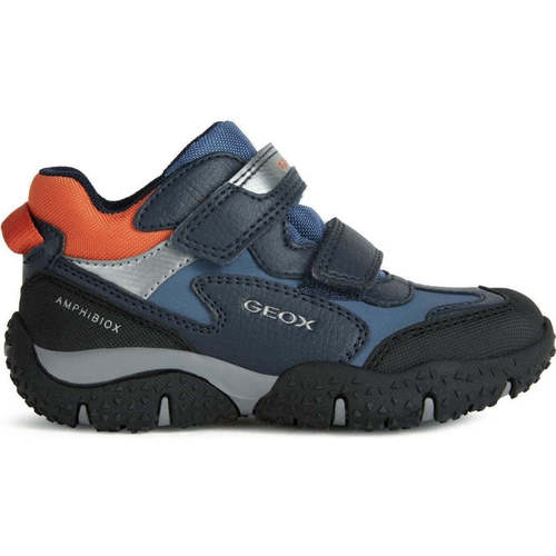 Zapatos Niño Botas de caña baja Geox  Azul