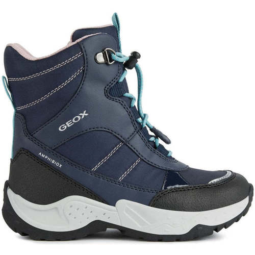 Zapatos Niña Botas de caña baja Geox  Azul