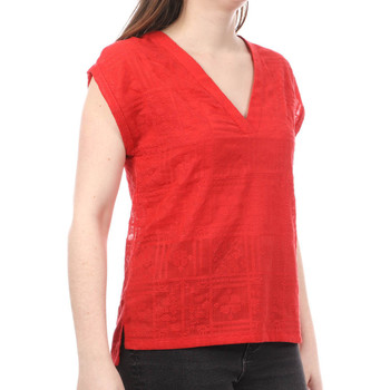 textil Mujer Camisetas manga corta Teddy Smith  Rojo