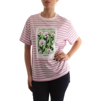 textil Mujer Camisetas manga corta Emme Marella ATZECO Rosa