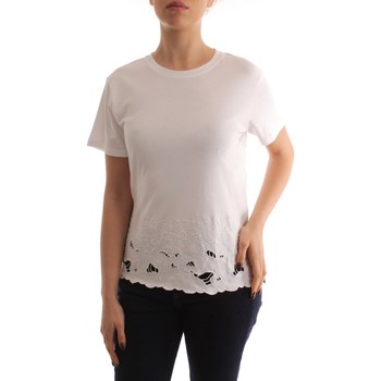 textil Mujer Camisetas manga corta Emme Marella LENTE Blanco