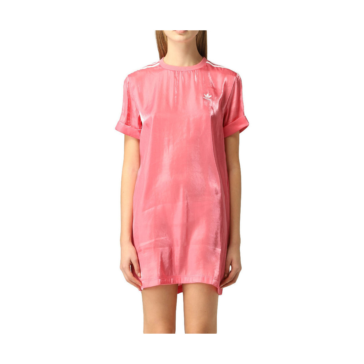 textil Mujer Vestidos cortos adidas Originals  Rosa