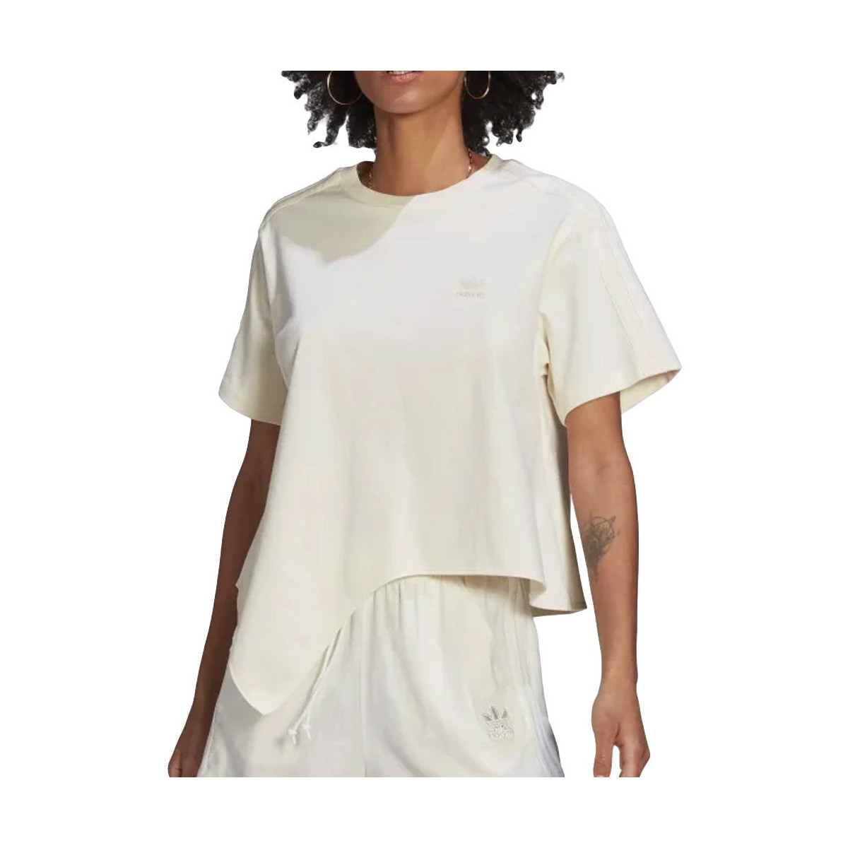 textil Niña Tops y Camisetas adidas Originals  Blanco