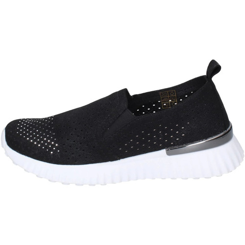 Zapatos Mujer Deportivas Moda Grunland BD316 VITY SC5136-F6 SLIP ON Negro