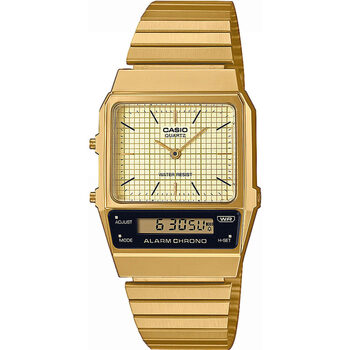Relojes & Joyas Mujer Relojes mixtos analógico-digital Casio AQ-800EG-9AEF, Quartz, 31mm, 3ATM Oro