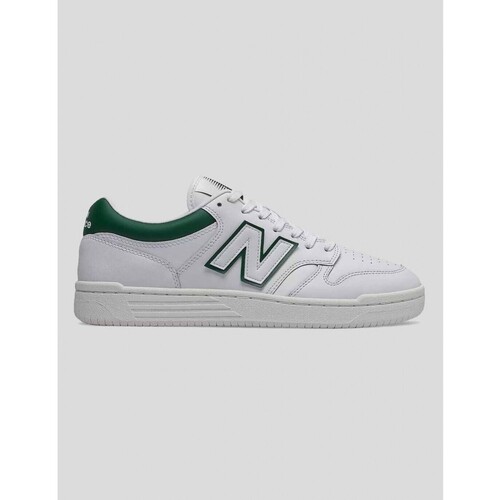 Zapatos Hombre Deportivas Moda New Balance ZAPATILLAS  480 LGT WHITE/GREEN Blanco