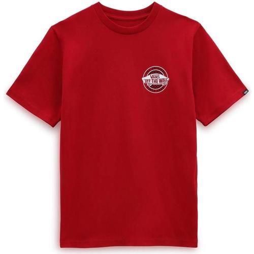 textil Niño Camisetas manga corta Vans VN0009B2CAR1 Rojo