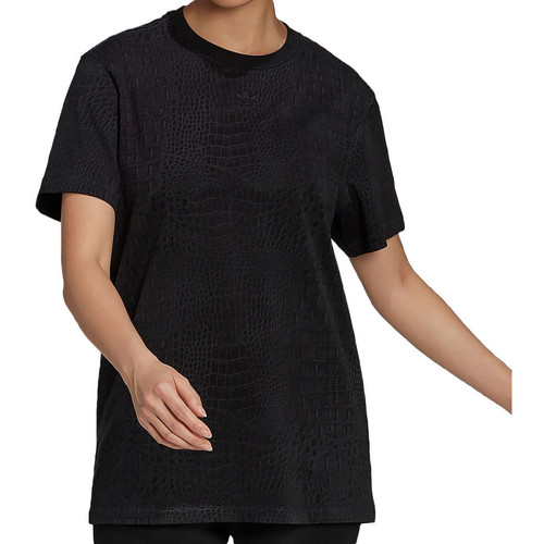 textil Niña Tops y Camisetas adidas Originals  Negro