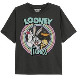 textil Niña Camisetas manga larga Dessins Animés Colour Pop Negro