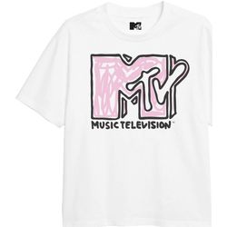 textil Niña Camisetas manga larga Mtv TV2028 Blanco