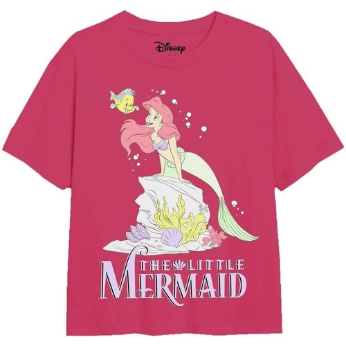 textil Niña Camisetas manga larga Little Mermaid Rock Multicolor