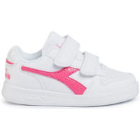 Zapatos Deportivas Moda Diadora Playground td girl 101.175783 01 C2322 White/Hot pink Rosa
