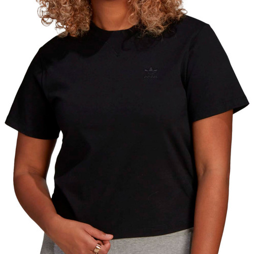 textil Mujer Camisetas manga corta adidas Originals  Negro