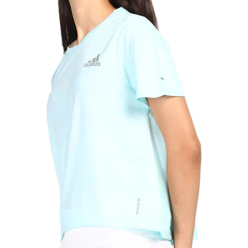 textil Mujer Camisetas manga corta adidas Originals  Azul