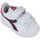 Zapatos Niños Deportivas Moda Diadora 101.173339 01 C8593 White/Black iris/Pink pas Blanco