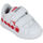 Zapatos Niños Deportivas Moda Diadora 101.176276 01 C0823 White/Ferrari Red Italy Rojo