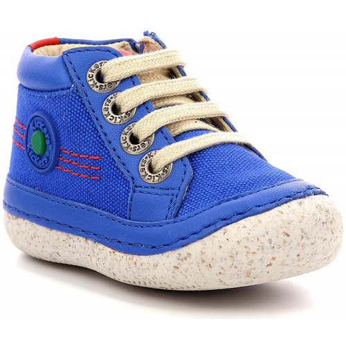 Zapatos Niño Botas de caña baja Kickers Sonistreet Azul