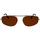 Relojes & Joyas Gafas de sol McQ Alexander McQueen Occhiali da Sole  MQ0392S 002 Oro