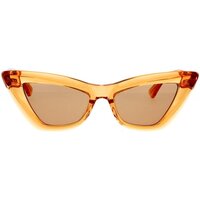 Relojes & Joyas Mujer Gafas de sol Bottega Veneta Occhiali da Sole  BV1101S 011 Naranja