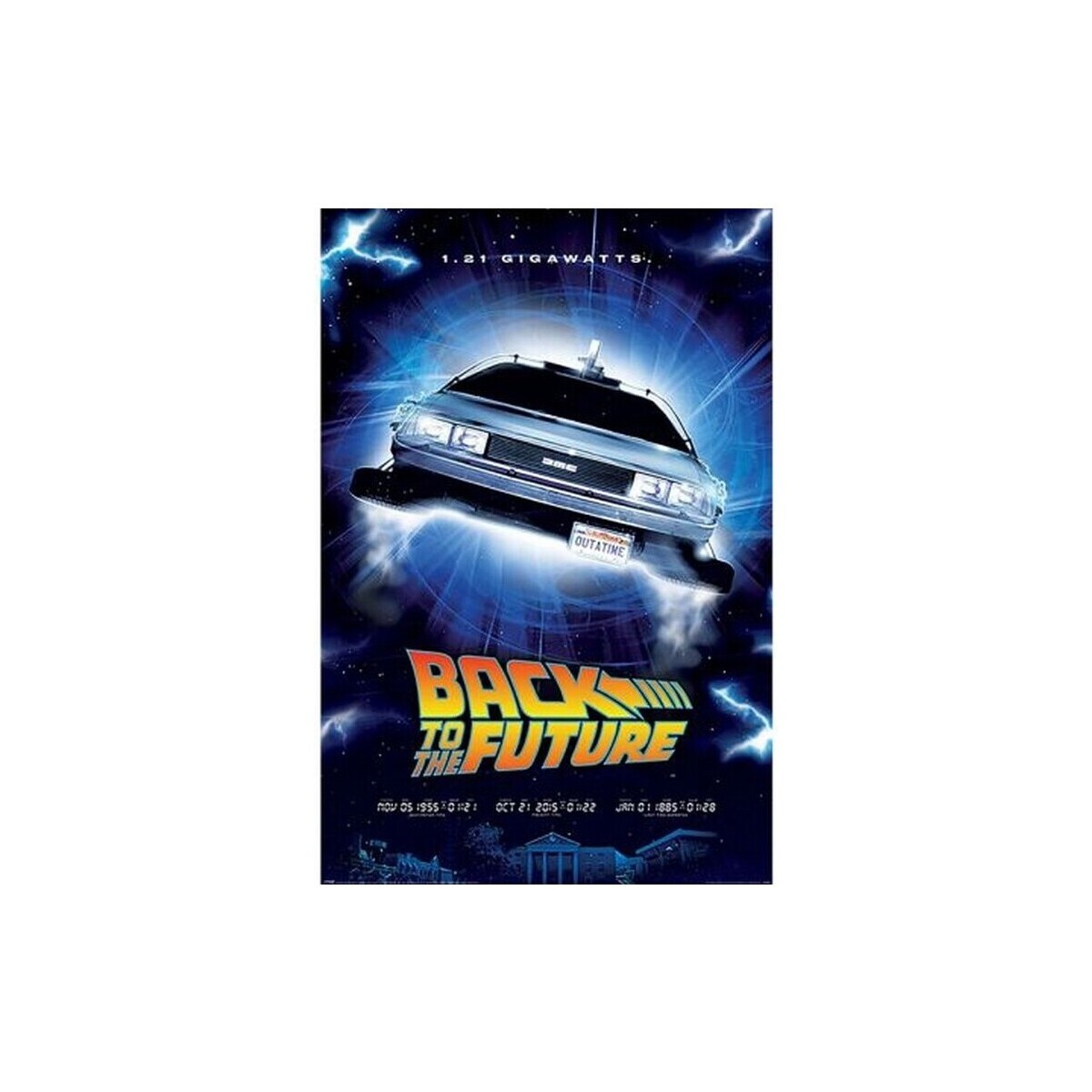 Casa Afiches / posters Back To The Future BS3476 Multicolor