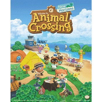 Casa Afiches / posters Animal Crossing TA10363 Verde