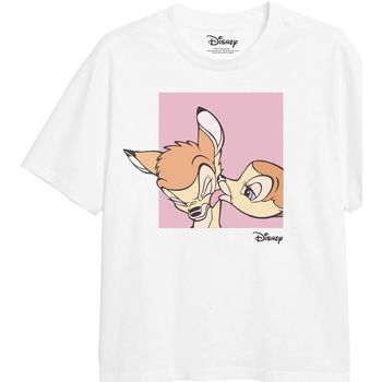textil Niña Camisetas manga larga Bambi  Blanco