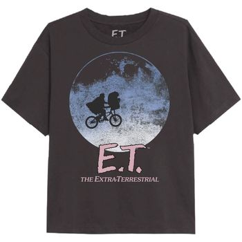 textil Niña Camisetas manga larga E.t. The Extra-Terrestrial TV2007 Negro