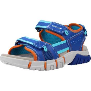 Zapatos Niño Sandalias Geox J SANDAL DYNOMIX BOY Azul
