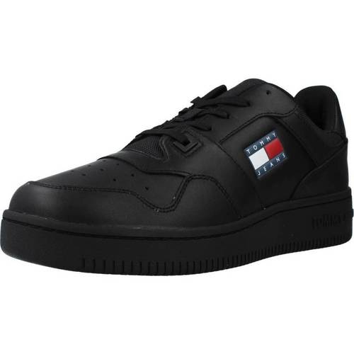 Zapatos Hombre Deportivas Moda Tommy Jeans RETRO BASKET TJM ESS Negro