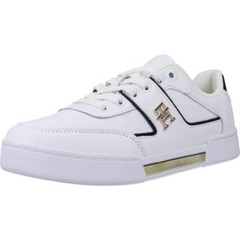 Zapatos Mujer Deportivas Moda Tommy Hilfiger TH PREP COURT Blanco