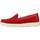 Zapatos Mujer Mocasín Geox D XAND 2J Rojo