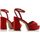 Zapatos Mujer Sandalias Maria Mare 68378 Rojo
