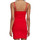 textil Mujer Vestidos cortos adidas Originals  Rojo