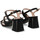 Zapatos Mujer Sandalias Angari 46260-07 Negro