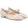 Zapatos Mujer Bailarinas-manoletinas Angari 46165-58 Beige