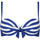 textil Mujer Bañador por piezas Lisca Bañador top Rhodes Azul