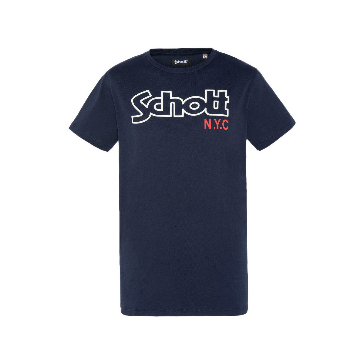 textil Hombre Tops y Camisetas Schott  Azul