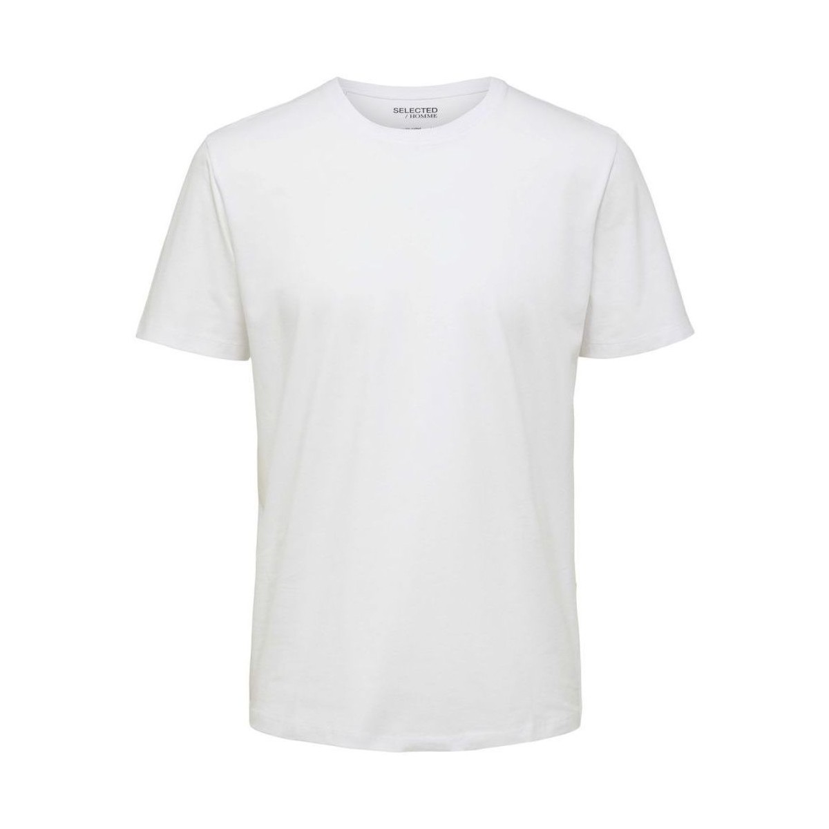 textil Hombre Tops y Camisetas Selected 16087842 HASPEN-BRIGHT WHITE Blanco