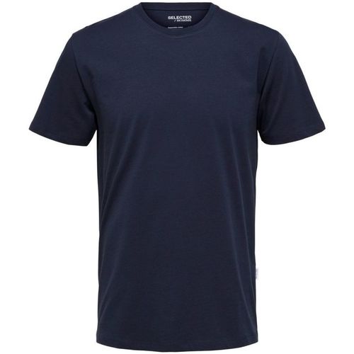 textil Hombre Tops y Camisetas Selected 16087842 HASPEN-NAVY BLAZER Azul